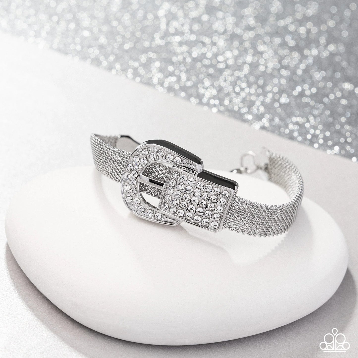 Boldly Buckled - white