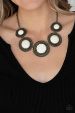 She Went West - Brass Necklace
