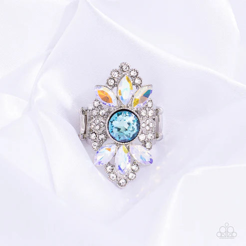 GLISTEN Here! Blue Ring