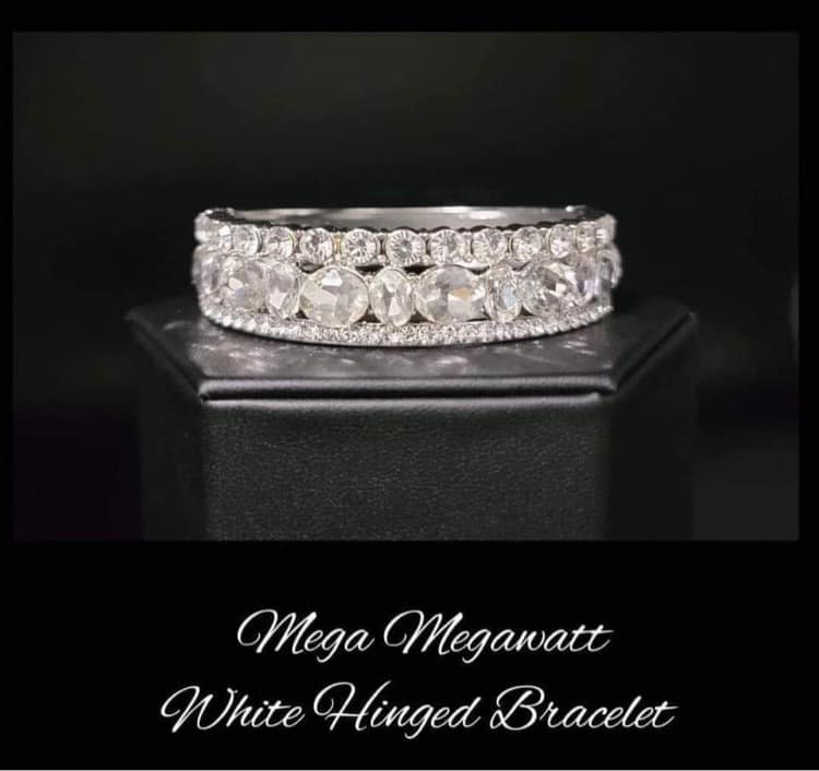 Mega Megawatt - White Bracelet