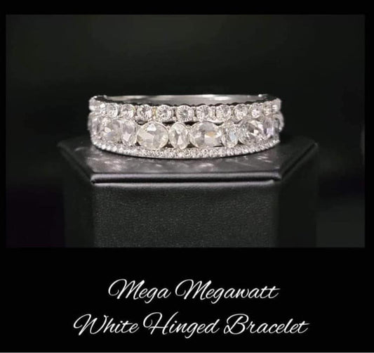 Mega Megawatt - White Bracelet