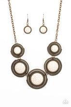 She Went West - Brass Necklace
